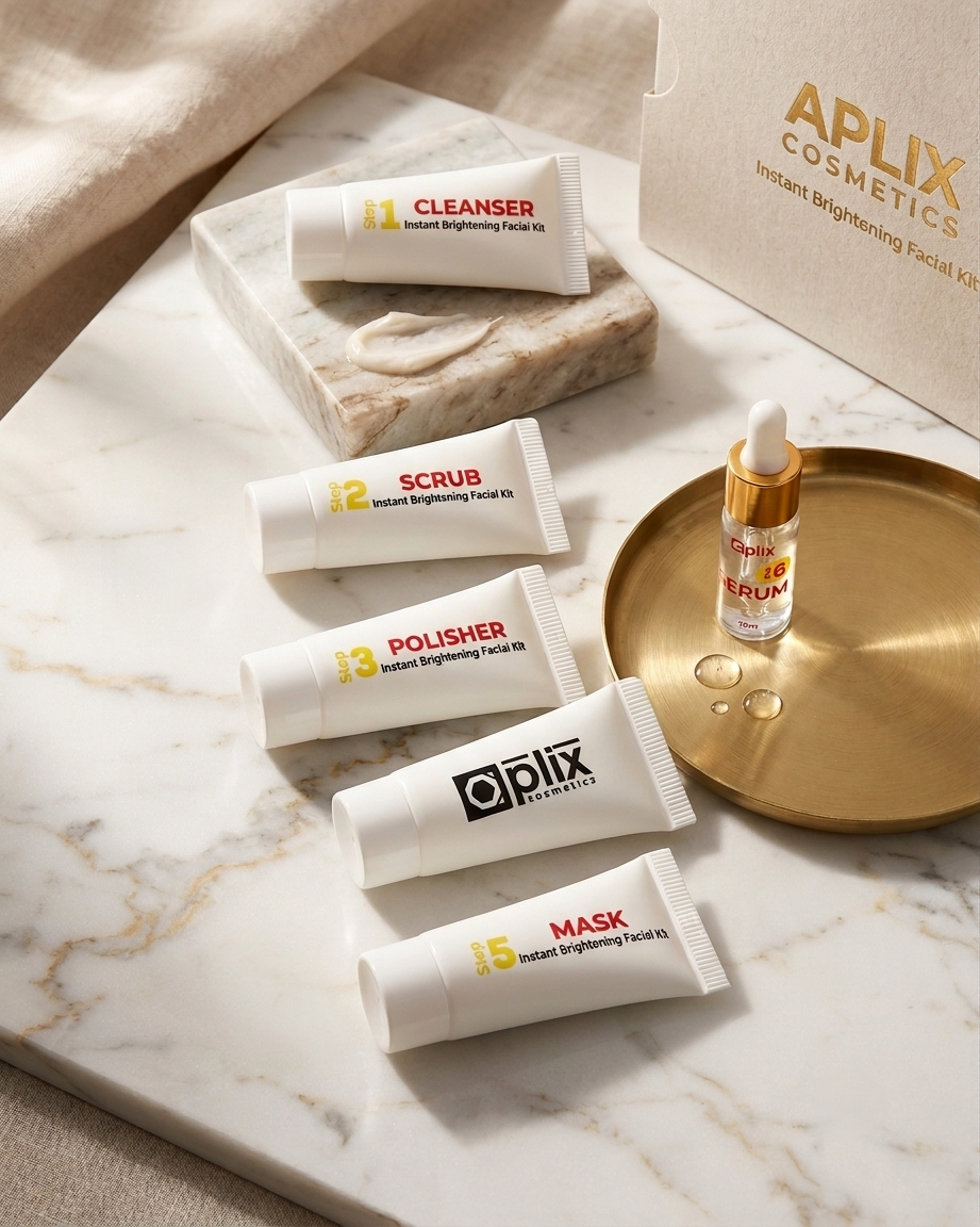 Mini Facial Kit Instant Brightening Facial (1-Time Use)