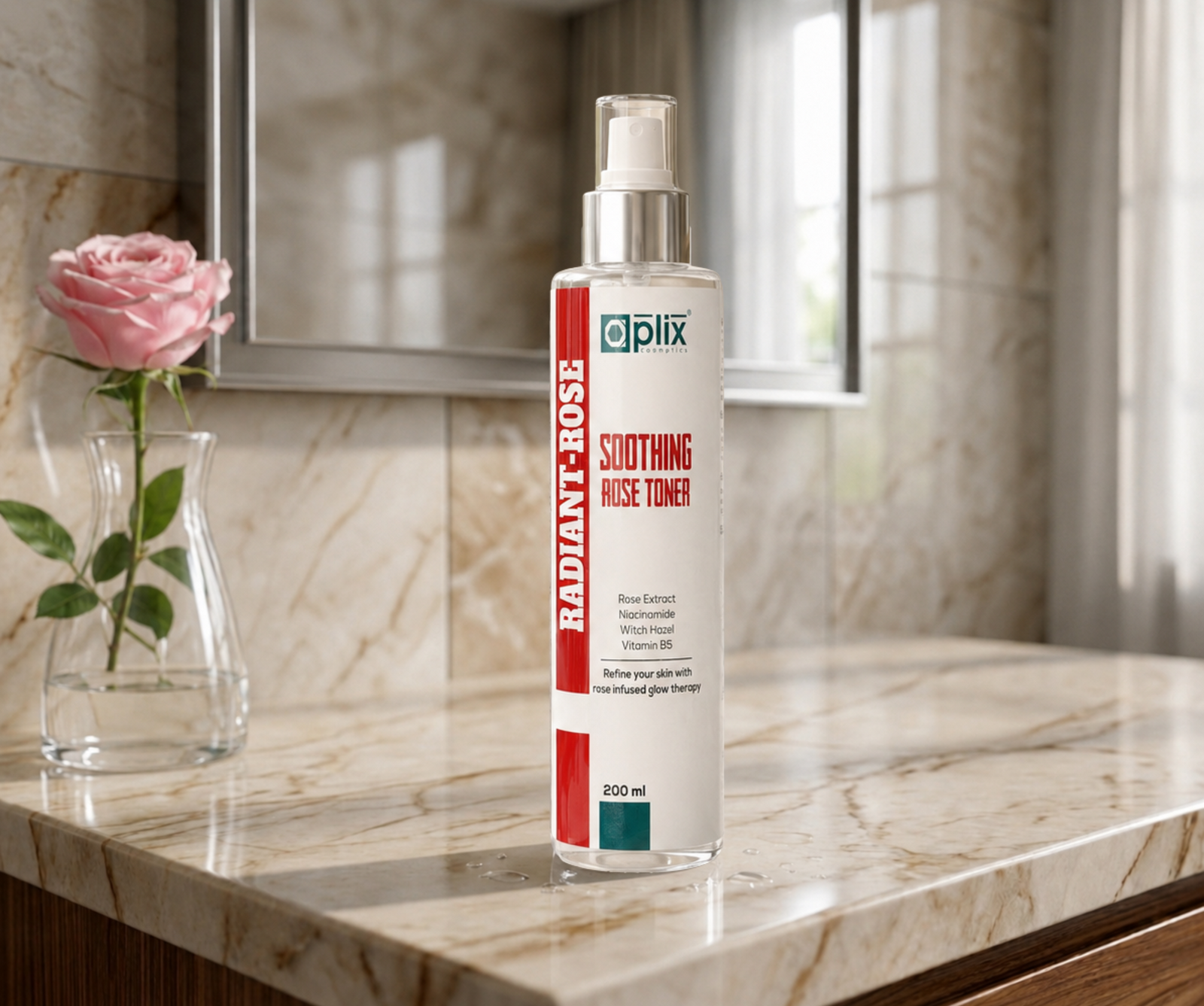 Radiant Rose Soothing Rose Toner