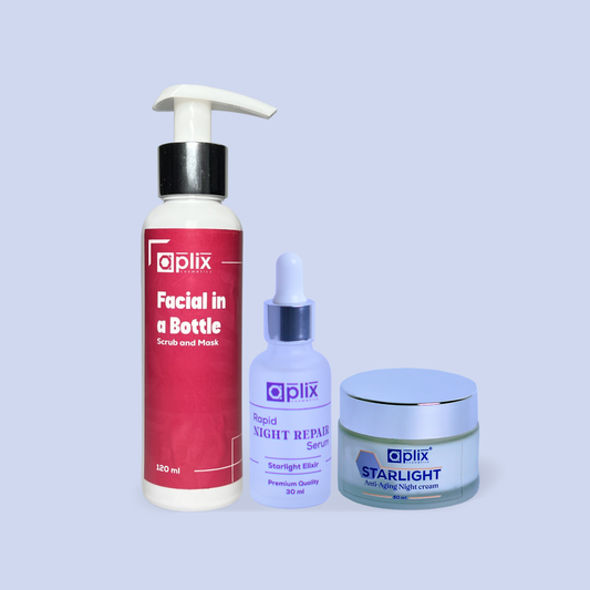 Glow & Repair Night Skincare Bundle