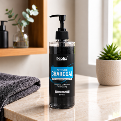 Activated Charcoal Shower Gel (500 ml)