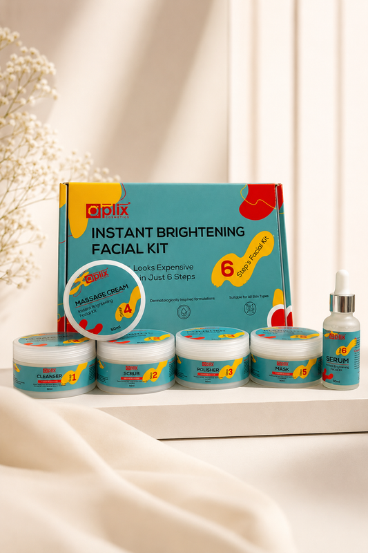 Instant Brightening Facial Kit