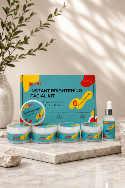 Instant Brightening Facial Kit