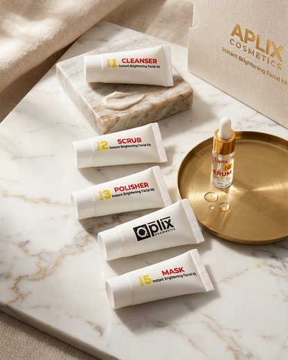 Mini Facial Kit Instant Brightening Facial (1-Time Use)