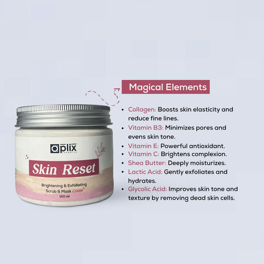 Skin Reset Scrub & Cream
